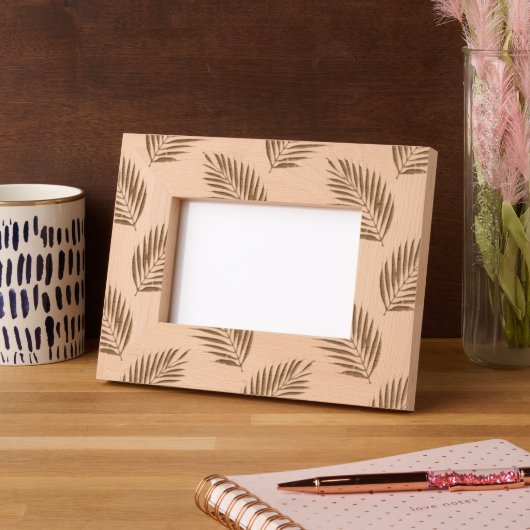 Palmschijfpatroon Gegraveerde Lijstjes (Links)