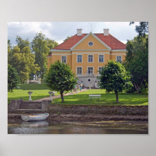 Palmse Manor Estonia Onderzetter Poster