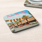  palmsponnen, Californië Bier Onderzetter (Linkerzijde)