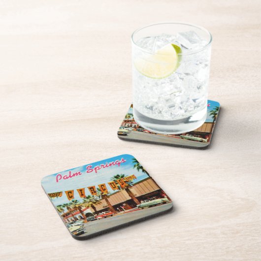  palmsponnen, Californië Bier Onderzetter (Rechterzijde)