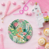 Palmspruitfolie Papieren Bordje (Feest)