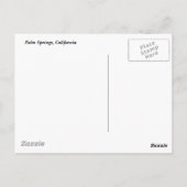 Palmspuitscène Briefkaart (Achterkant)