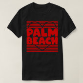 Palmstrand 1 t-shirt (Design voorkant)