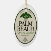 Palmstrand bij 100 sierplanten keramisch ornament (Rechts)