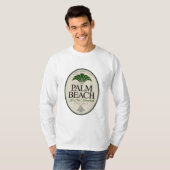 Palmstrand op 100 t-shirt (Voorkant volledig)