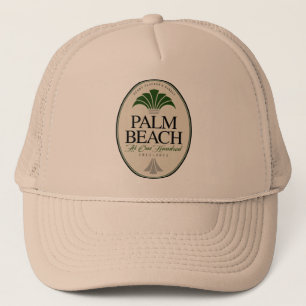 Palmstrand op 100 trucker pet