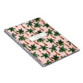 Palmstructuur Aangepaste laptop afdrukken Notitieboek (Rechterzijde)