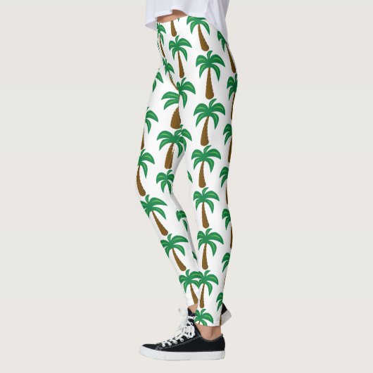 Palmstructuur - Aangepaste Leggings (Links)