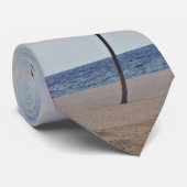 Palmstructuur die het Stropdas van de strand bij e (Opgerold)