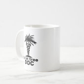 Palmstructuur Doc Koffiemok (Voorkant links)