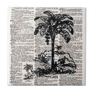 Palmstructuur Woordenboekkunst Tegeltje