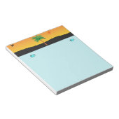 Palmstructuurblok Notitieblok (Schuin)