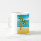 Palmstructuurdoorsnede Koffiemok (Voorkant links)