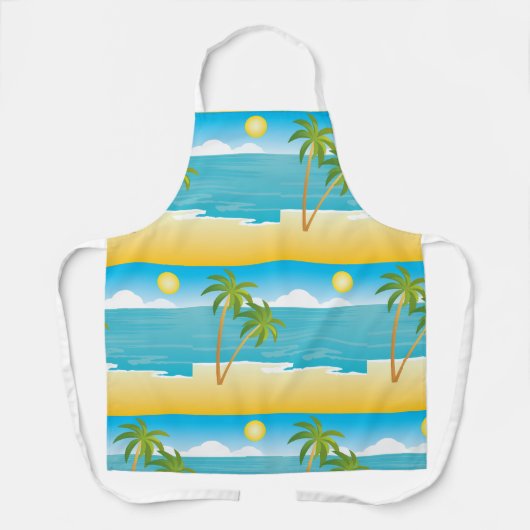 Palmstructuurdoorsnede Schort (Voorkant)