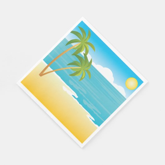 Palmstructuurdoorsnede Servet (Hoek)