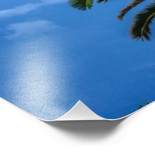 Palmstructuurfoto afdrukken foto afdruk (Hoek)