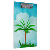 Palmstructuurklembord Klembord (Rechts)