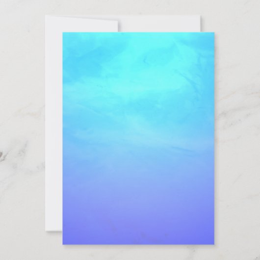 Palmstructuurlampjes Rehearsal Dinner Invitations Kaart (Achterkant)