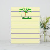 Palmstructuurpapier (Staand voorkant)