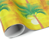 Palmstructuurpapier Cadeaupapier (Rol Hoek)