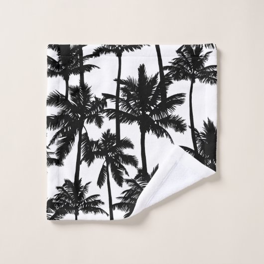 Palmstructuurpatroon Bad Handdoek (Wasdoekje)