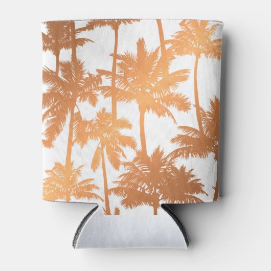 Palmstructuurpatroon Blikjeskoeler (Voorkant)