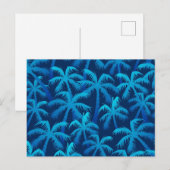 Palmstructuurpatroon Briefkaart (Voorkant / Achterkant)