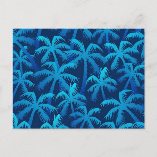 Palmstructuurpatroon Briefkaart (Voorkant)