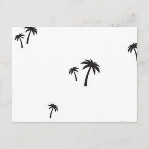 Palmstructuurpatroon Briefkaart