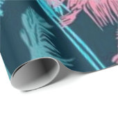 Palmstructuurpatroon Cadeaupapier (Rol Hoek)