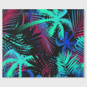 Palmstructuurpatroon Cadeaupapier (Vlak)