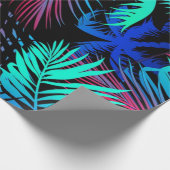 Palmstructuurpatroon Cadeaupapier (Hoek)