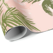 Palmstructuurpatroon Cadeaupapier (Rol Hoek)