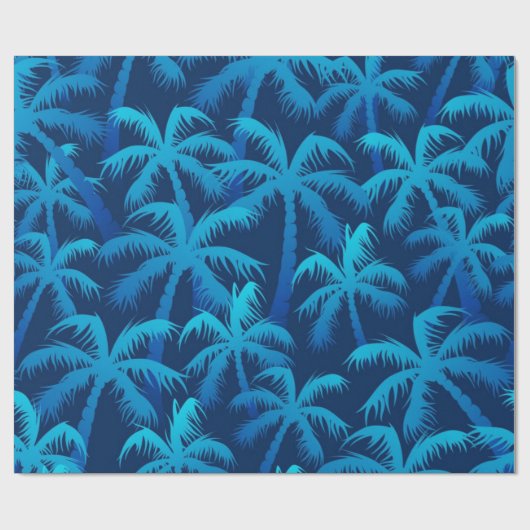 Palmstructuurpatroon Cadeaupapier (Vlak)