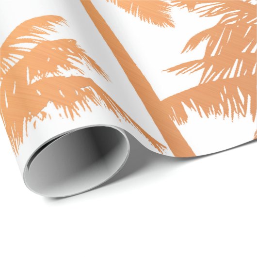 Palmstructuurpatroon Cadeaupapier (Rol Hoek)