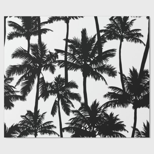 Palmstructuurpatroon Cadeaupapier (Vlak)