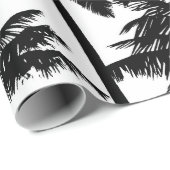 Palmstructuurpatroon Cadeaupapier (Rol Hoek)