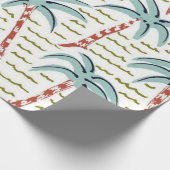 Palmstructuurpatroon Cadeaupapier (Hoek)