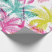 Palmstructuurpatroon Cadeaupapier (Hoek)