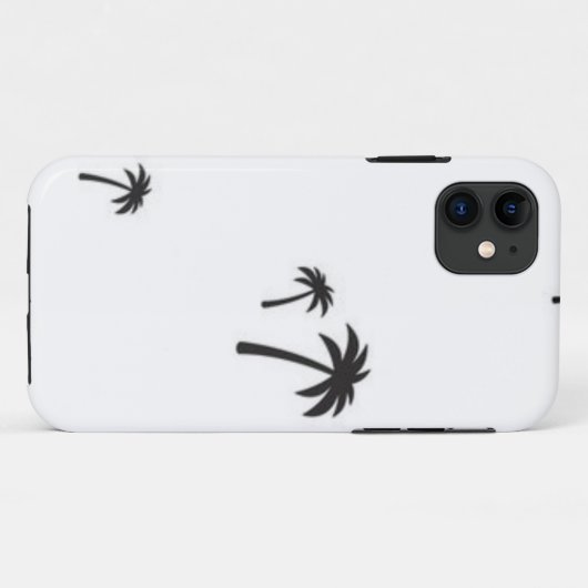 Palmstructuurpatroon Case-Mate iPhone Case (Achterkant (horizontaal))