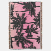 Palmstructuurpatroon Deken (Voorkant Verticaal)