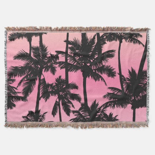 Palmstructuurpatroon Deken (Voorkant)
