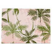 Palmstructuurpatroon Groot Cadeauzakje (Achterkant)