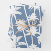 Palmstructuurpatroon Inpakpapier Vel (In situ)