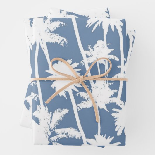 Palmstructuurpatroon Inpakpapier Vel (In situ)