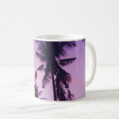 Palmstructuurpatroon Koffiemok (Voorkant rechts)