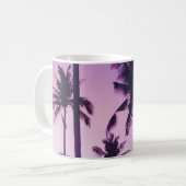 Palmstructuurpatroon Koffiemok (Voorkant links)
