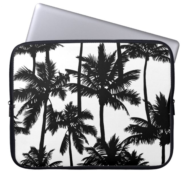 Palmstructuurpatroon Laptop Sleeve (Voorkant)
