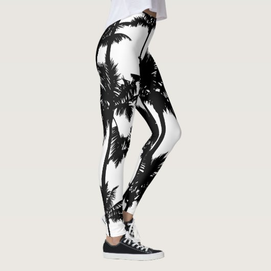 Palmstructuurpatroon Leggings (Rechts)