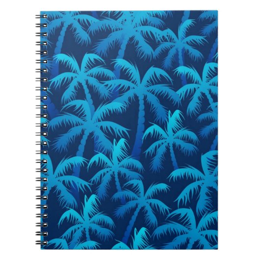 Palmstructuurpatroon Notitieboek (Voorkant)